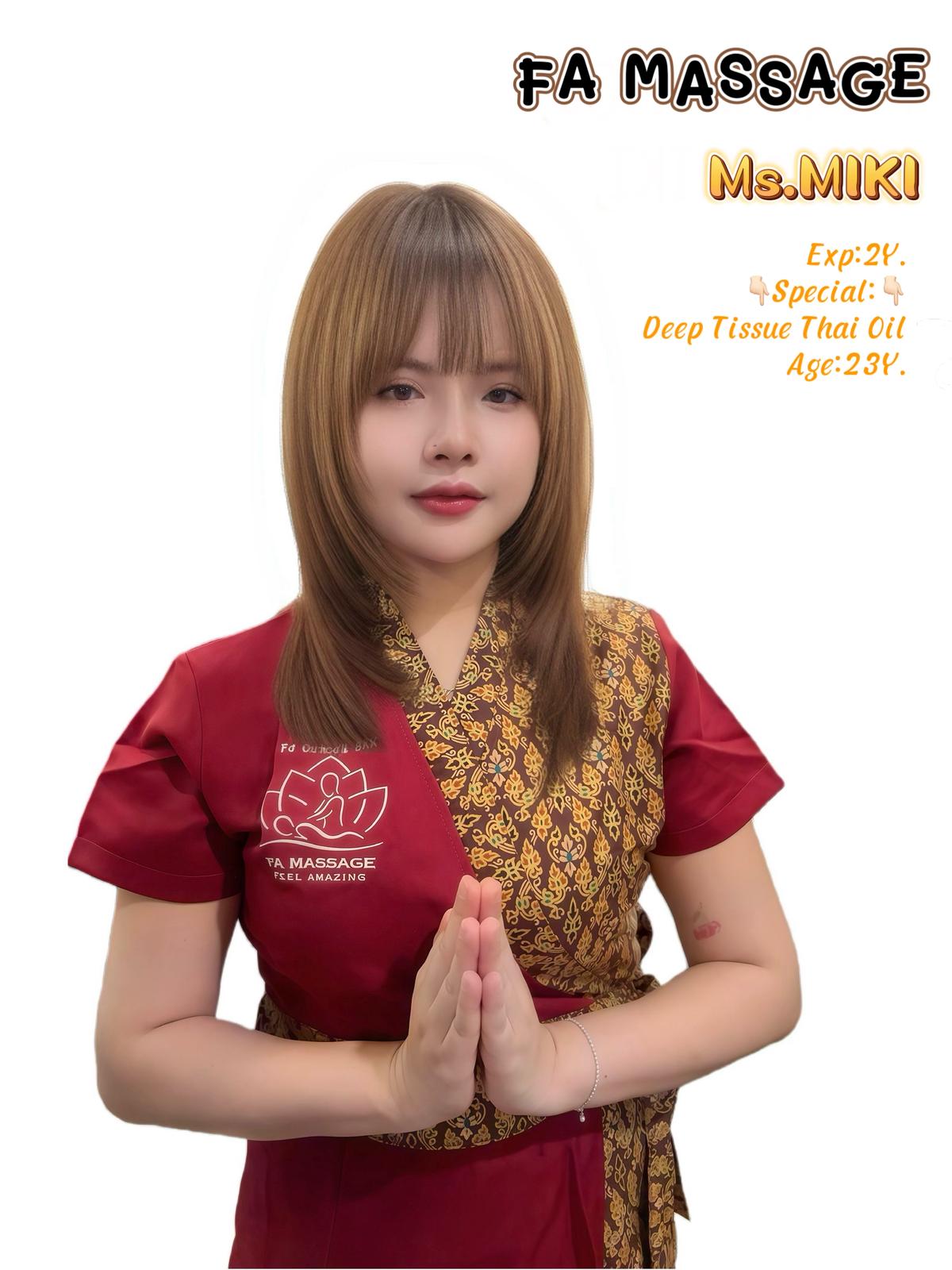 Miss Miki at Fa Massage